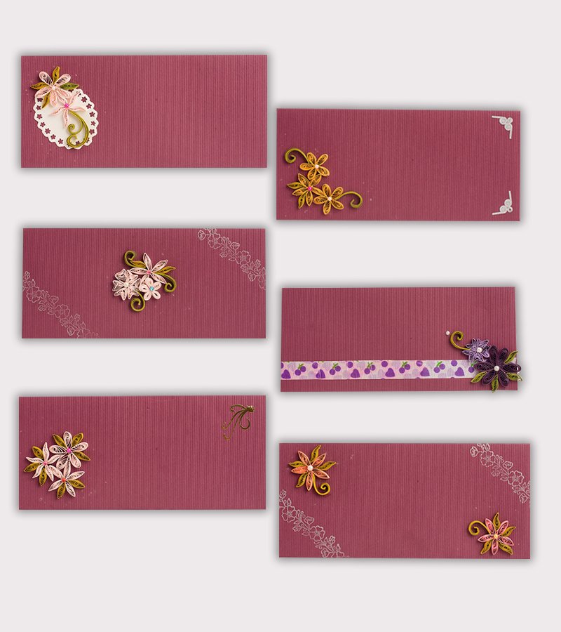 Light Maroon Envelope